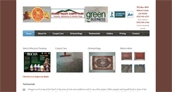 Desktop Screenshot of diablocarpetcare.com